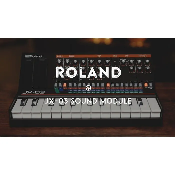 Roland Boutique JX-3P Sintetizador - Teclado Sintetizador dos ano