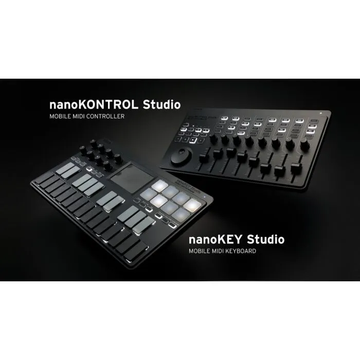 Controlador Bluetooth KORG Nanokey Studio - Mini Teclado 25 Tecla