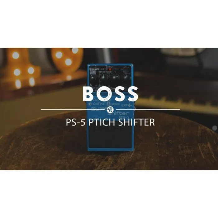 Pedal de efeito Roland Boss PS-5 Super Shifter | TeclaCenter