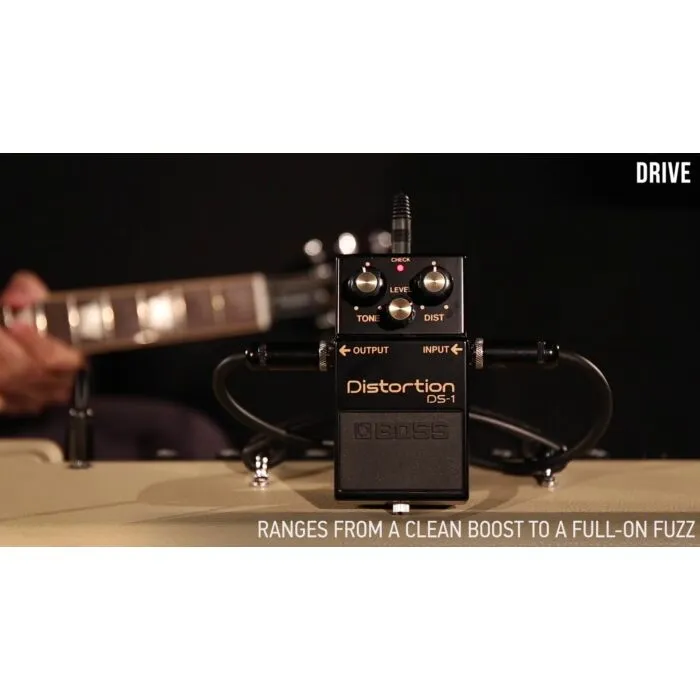 Roland Boss DS-1 4A Distortion Pedal - Unleash Your Inner Rocksta