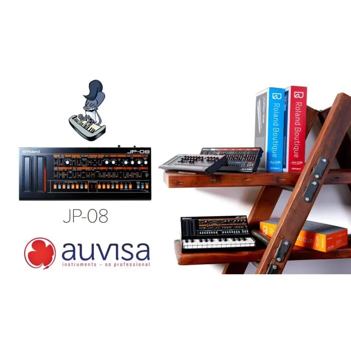 鍵盤楽器 Roland Boutique JP-08 & K-25M roland boutique jp-08 módulo + k-25m controlador