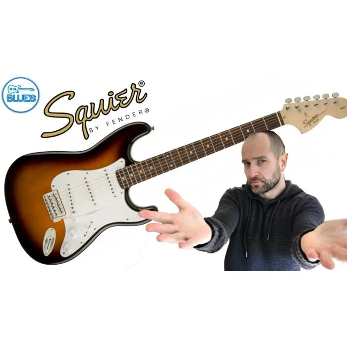 ギター Squire by Fender STRAT Affinity SERIES Guitarra elétrica Squier Affinity Series Stratocaster, com 2