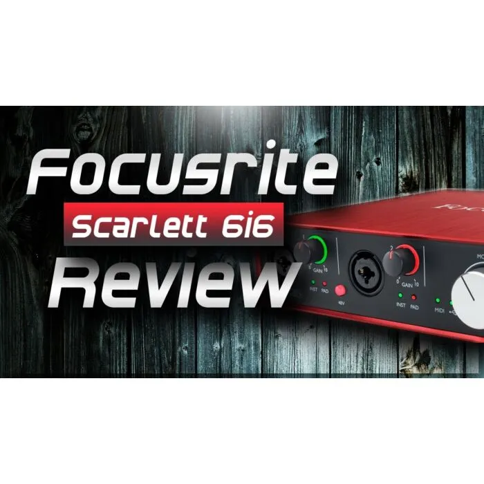 focusrite scarlett 6i6 interface | TeclaCenter Instrumentos Music
