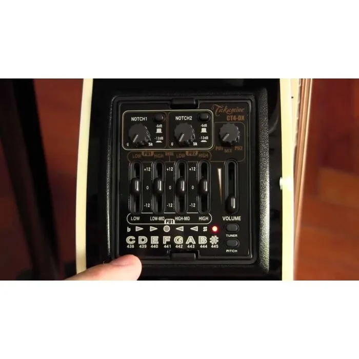 pré-amplificador takamine ct4-dx | TeclaCenter Instrumentos