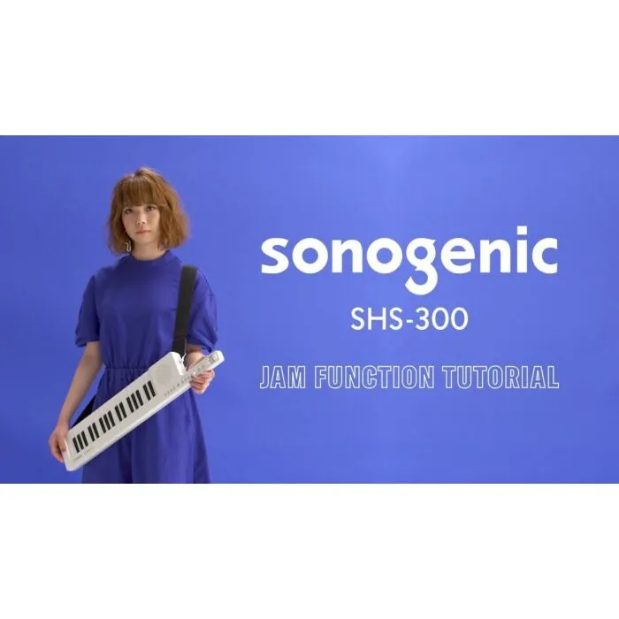 YAMAHA SHS-300 ホワイト レンタル] YAMAHA sonogenic SHS-300 ショルダーキーボード