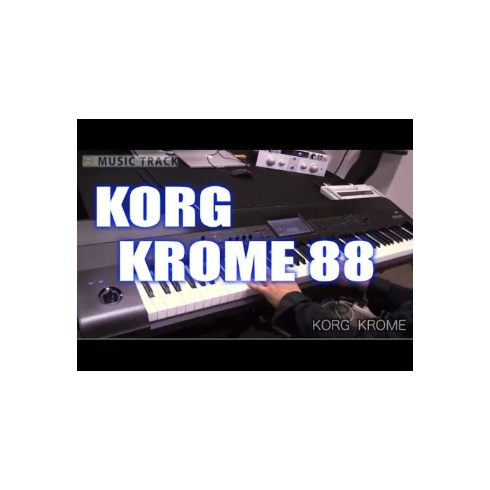 teclado workstation korg krome-88 ex - preto | TeclaCenter
