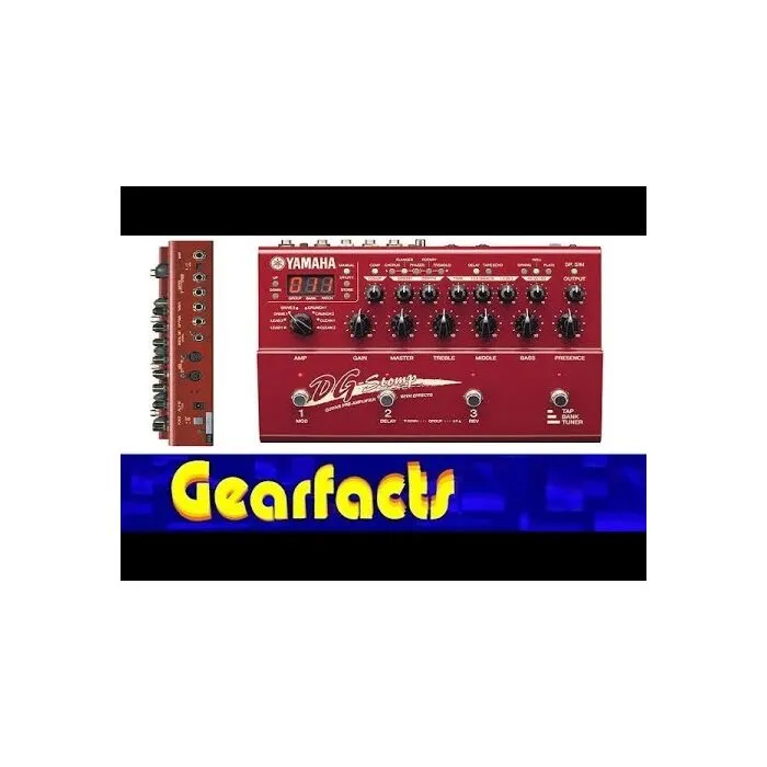 yamaha dg stomp pré amplificador | TeclaCenter Instrumentos Music