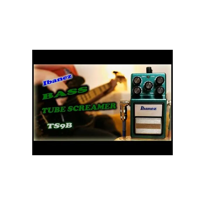 ibanez ts 9b pedal p/ contrabaixo bass tube screamer | TeclaCente