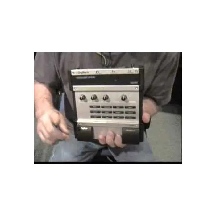 Pedaleira Digitech Vocalist Live 2 - Aperfeiçoe sua performance v