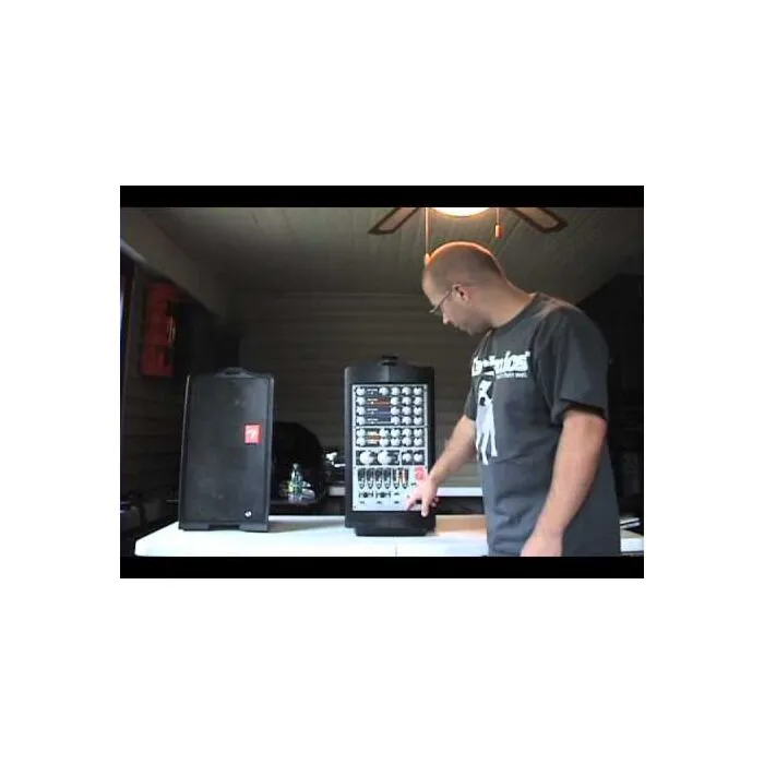 Sistema de Som Fender Passport Deluxe PD-250 Plus PA Portátil