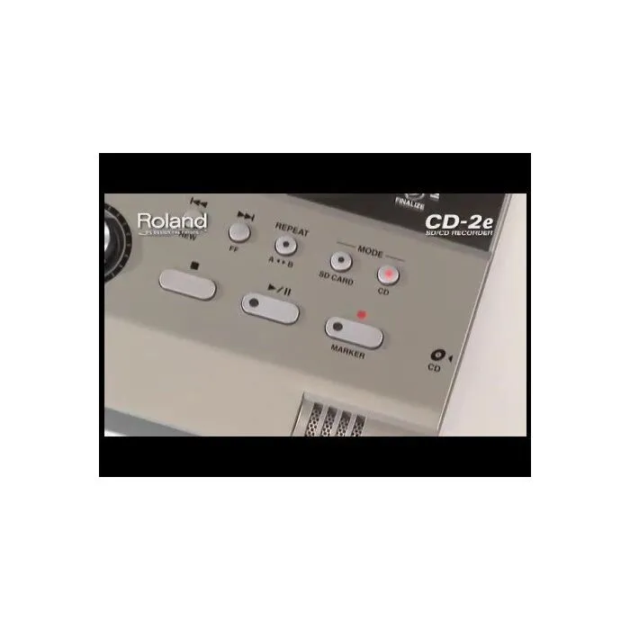 625 Roland CD-2e レコーダー Roland - CD-2e | Gravador de CD portátil
