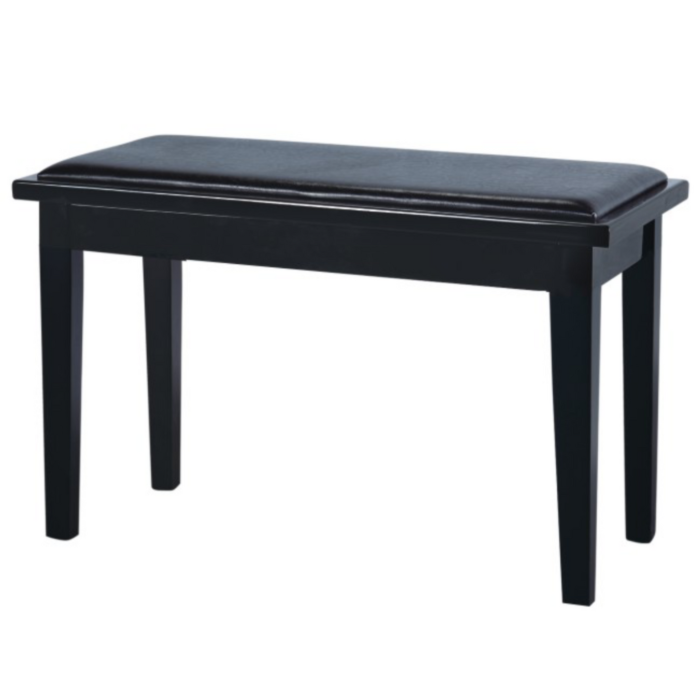 Comprar Banco de Piano BULARA PJ001 com Caixa de Armazenamento - Preto Polido - 1