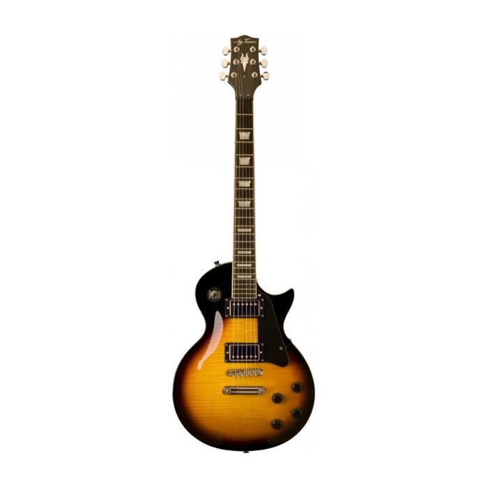Jay turser jt-220d tsb flame top guitarra JT220D Tobacco Sunburst Guitarra estilo Les Paul-jay turser jt-220d tsb flame top guitarra ID-3053