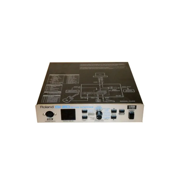 Interface MIDI Roland GI-20 para controle total de instrumentos v