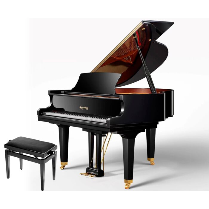 Comprar Kayserburg GH148C Piano Acústico de Cauda Heritage Series em Ebony polish | Teclacenter - 1 Comprar Kayserburg GH148C Piano Acústico de Cauda Heritage Series em Ebony polish | Teclacenter - 1