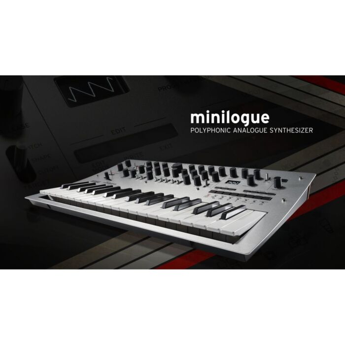 Korg minilogue sintetizador analógico Korg MinilogueSintetizador analógico polifônico de ultima geração que oferece total programabilidade por um preço excelente - exatamente o que os músicos atuais precisam.-korg minilogue sintetizador analógico ID-3922