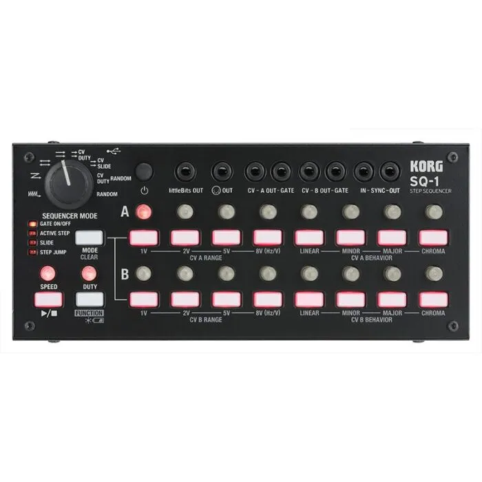 korg ms-20 mini + sq-1 modulo sequenciador analógico