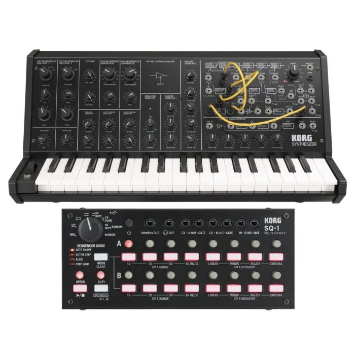 KORG MS-20mini とSQ-1セット KORG MS-20mini とSQ-1セット KORG「MS-20M Kit + SQ-1」を発表！