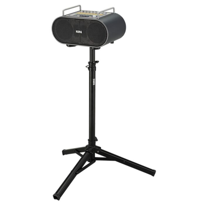 Korg st-s80 estante Estante KORG p/ sistema de som STAGEMAN 80 - Acabamento na cor preta.-korg st-s80 estante ID-4712