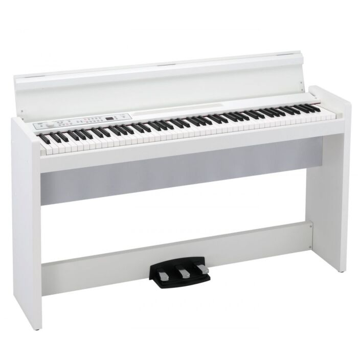 O Korg LP-380 U possui um som de piano brilhante em um design refinado. Seu gabinete abriga um amplificador de alto ganho e falantes que reproduzem precisamente o som de um piano acústico, enquanto o teclado RH3 permite performances expressivas. A autênti