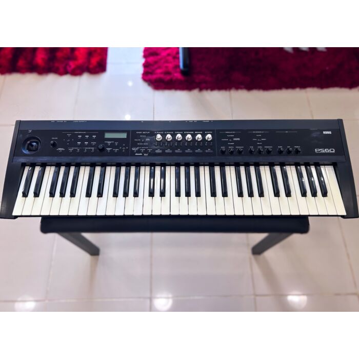 Comprar Teclado Korg PS60 Preto - Usado com Marcas de Uso - 1