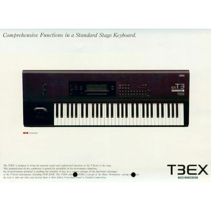 KORG T-3 EX -korg t-3 ex teclado sintetizador ID-11