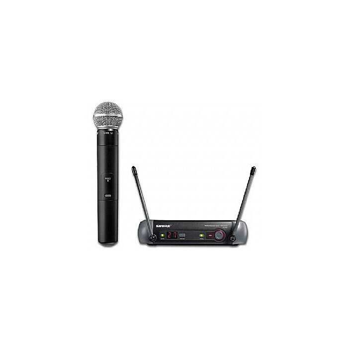 O Shure PGX-24 SM-58 é um microfone de bastão sem fio de alta qualidade, ideal para performances ao vivo e gravações profissionais. Com uma faixa de frequência de 50Hz a 15kHz, ele oferece uma resposta de áudio clara e nítida, além de uma excelente rejeiç