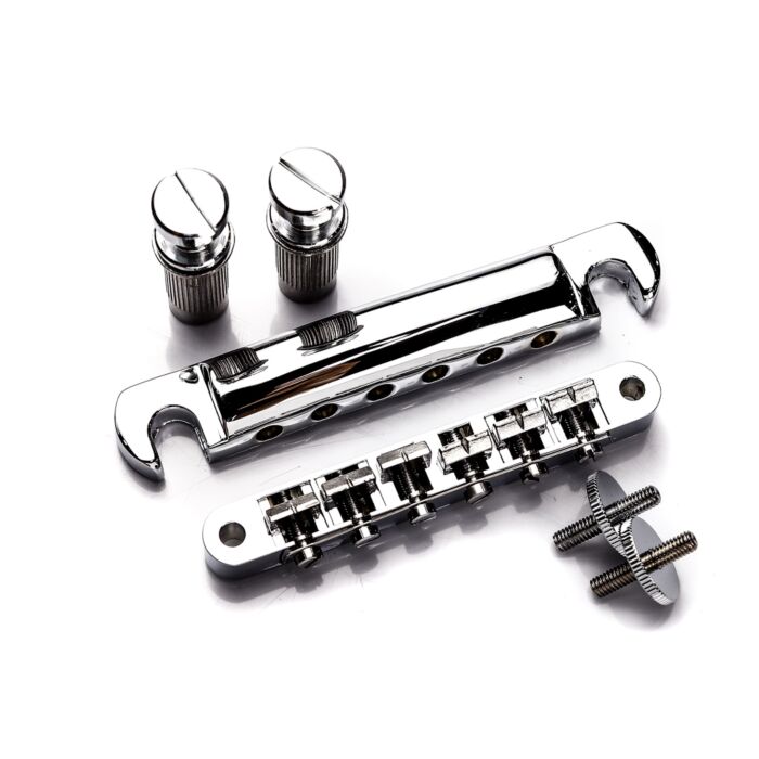 Comprar Ponte Guitarra Les Paul Cromada Spirit LP35BRD-CR/LTZC-CR - 1