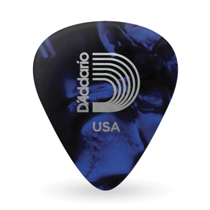 Comprar Palheta Celulóide Azul Perolada X-Pesada D Addario 1CBUP7-10 - 1