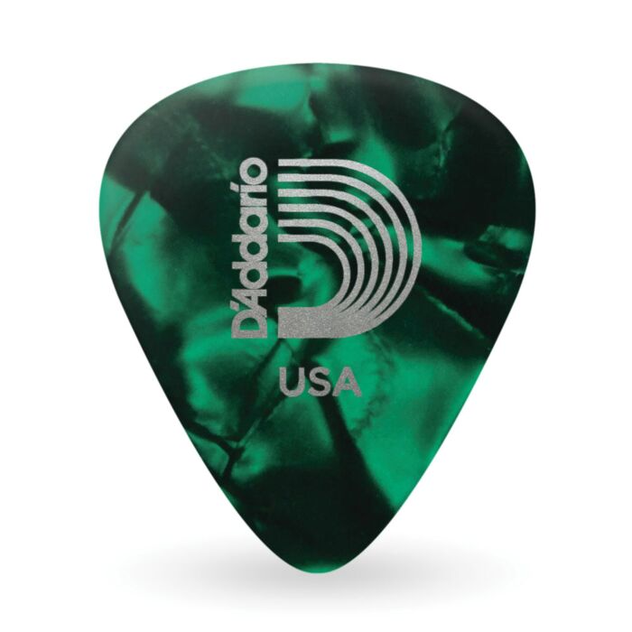 Comprar Palheta Celulóide Verde Perolada Média D Addario 1CGP4-10 - 1