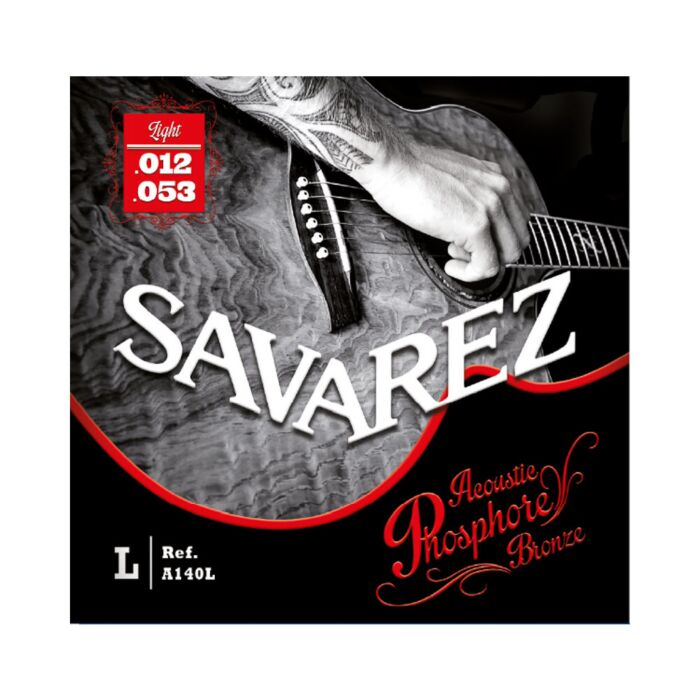 Comprar Encordoamento Violão Aço .012-.053 Savarez P. Bronze A140L - 1