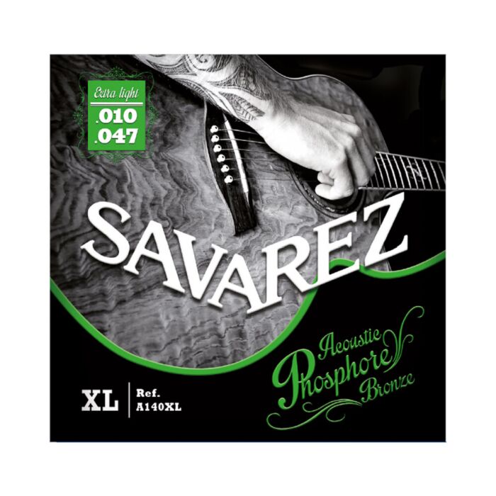 Comprar Encordoamento Violão Aço .010-.047 Savarez P. Bronze A140XL - 1