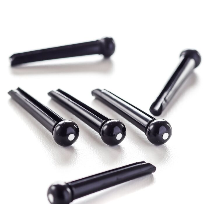 Comprar Pino Ponte Violão Preto Branco (6 Peças) Spirit BPN-BLK/W - 1