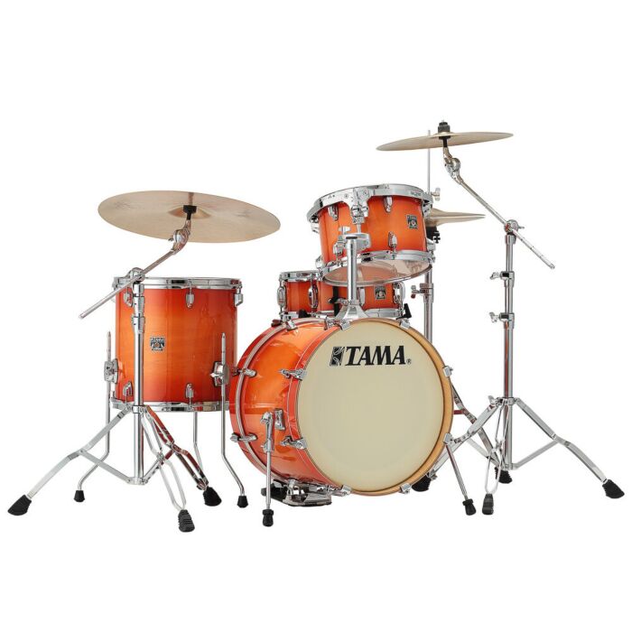Comprar Bateria Shell Pack (4 Tambores) Bumbo 18 (Tangerine Lacquer Burst) Tama Superstar Classic CL48S-TLB - 1