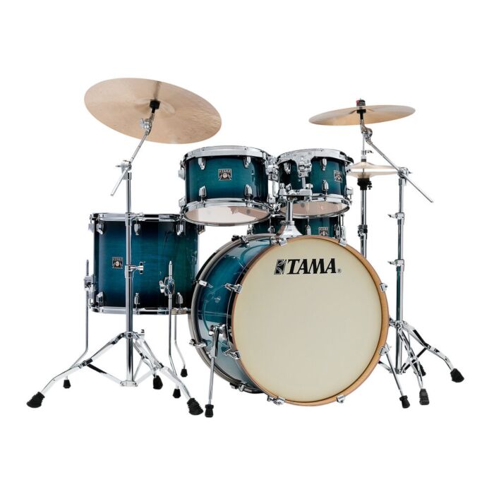 Comprar Bateria Shell Pack (5 Tambores) Bumbo 22 (Azul Blue Lacquer Burst) Tama Superstar Classic CL52KRS-BAB - 1