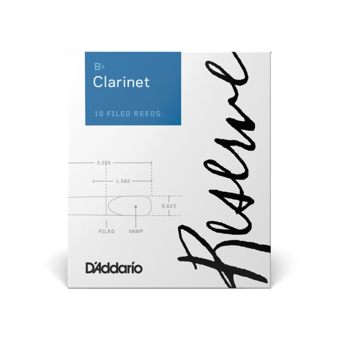 Comprar Palheta Clarineta Bb 2.0 (10 Unidades) D Addario Reserve - 1