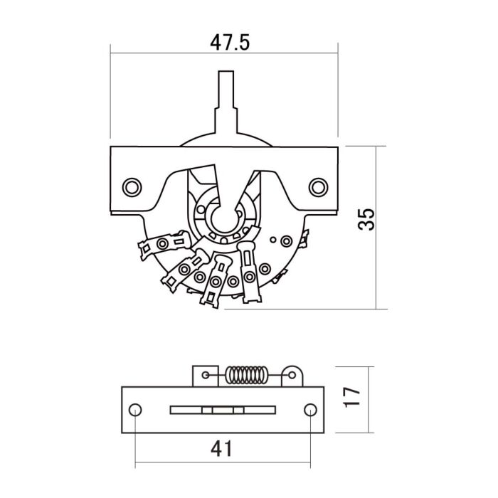 Comprar Chave Seletora 3 Posições Para Instrumentos Hosco DM-30S - 1