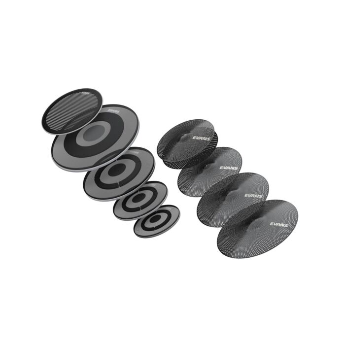 Comprar Kit Completo Peles Rock Pratos Mudos Evans dB One - 1