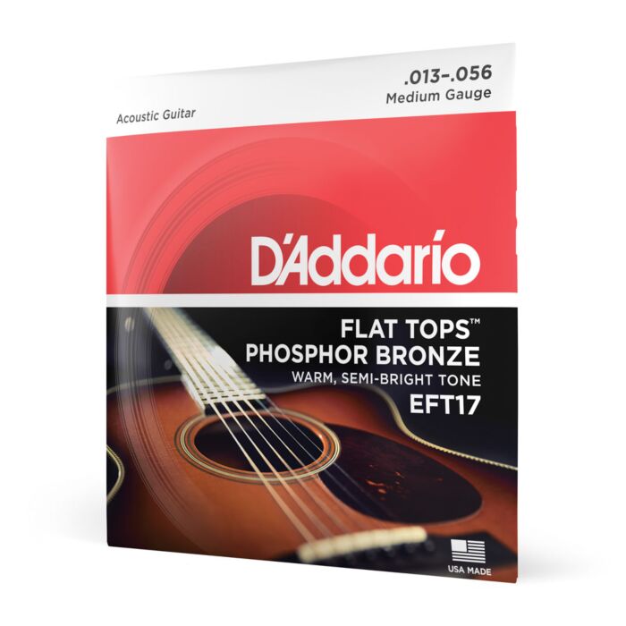 Comprar Encordoamento Violão Aço 13-56 D Addario Flat Tops EFT17 - 1 Comprar Encordoamento Violão Aço 13-56 D Addario Flat Tops EFT17 - 1