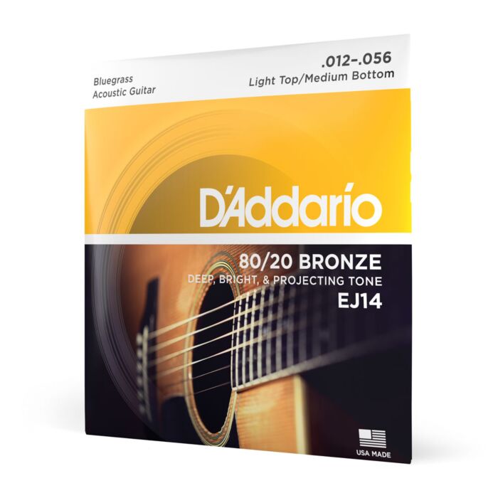 Comprar Encordoamento Violão Aço 12-56 D Addario 80/20 Bronze EJ14 - 1