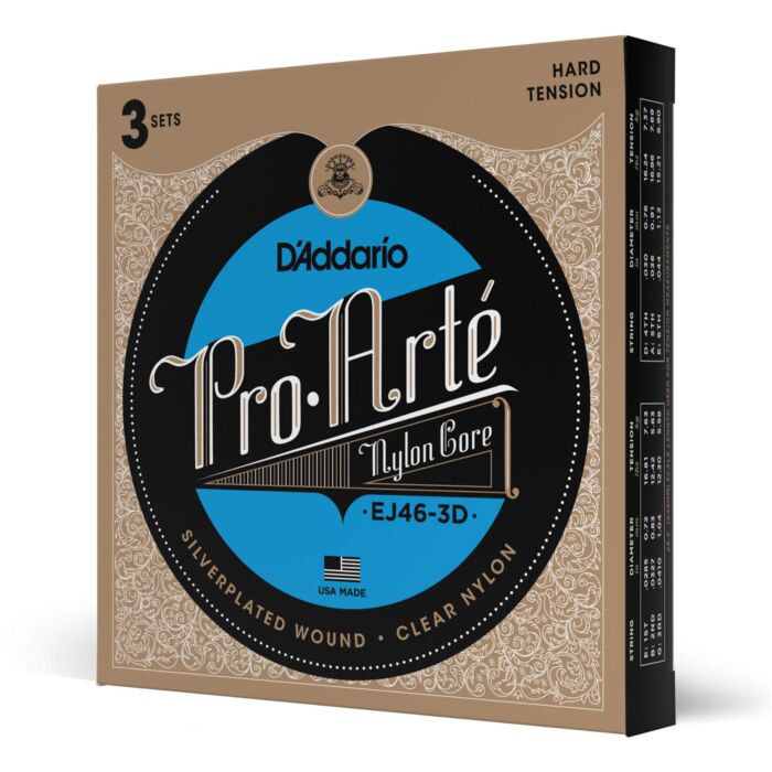 Comprar Encordoamento Violão Nylon (3 Jogos) D Addario EJ46-3D - 1