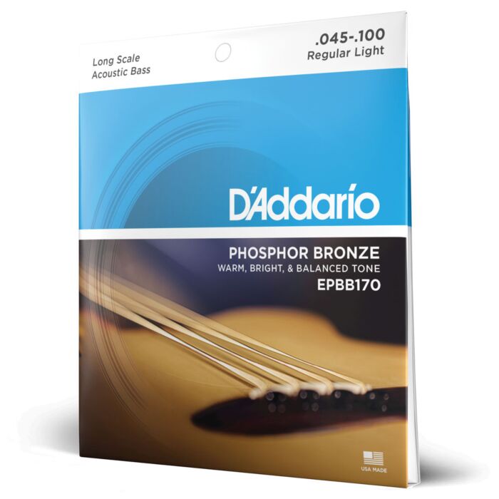 Comprar Encordoamento Baixolão 4C 45-100 D Addario Phosphor Bronze - 1