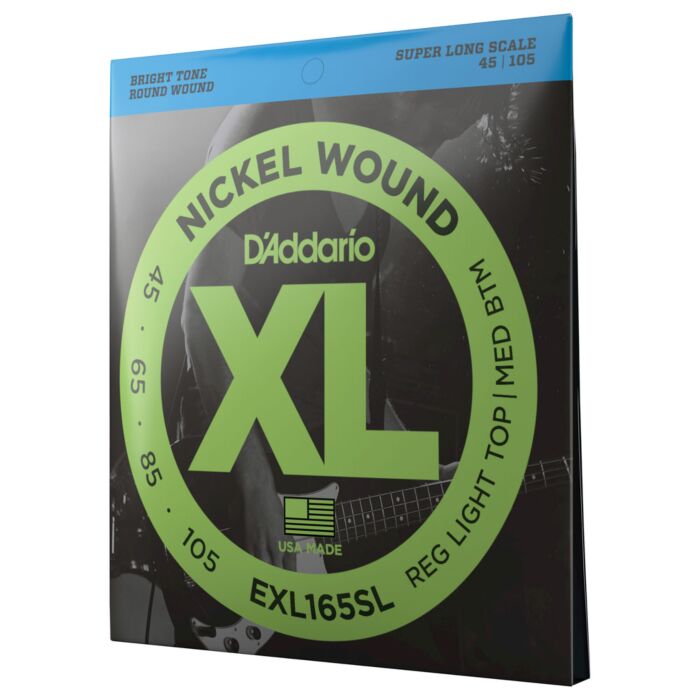 Comprar Encordoamento Baixo 4C 45-105 D Addario XL Nickel EXL165SL - 1