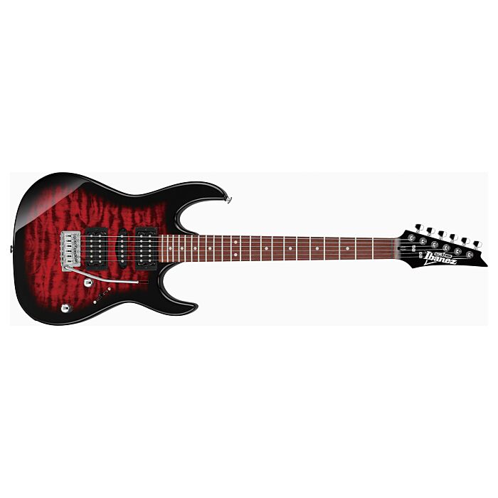 Comprar Guitarra 6C RG GIO Trans Red Burst Ibanez GRX70QA-TRB - 1