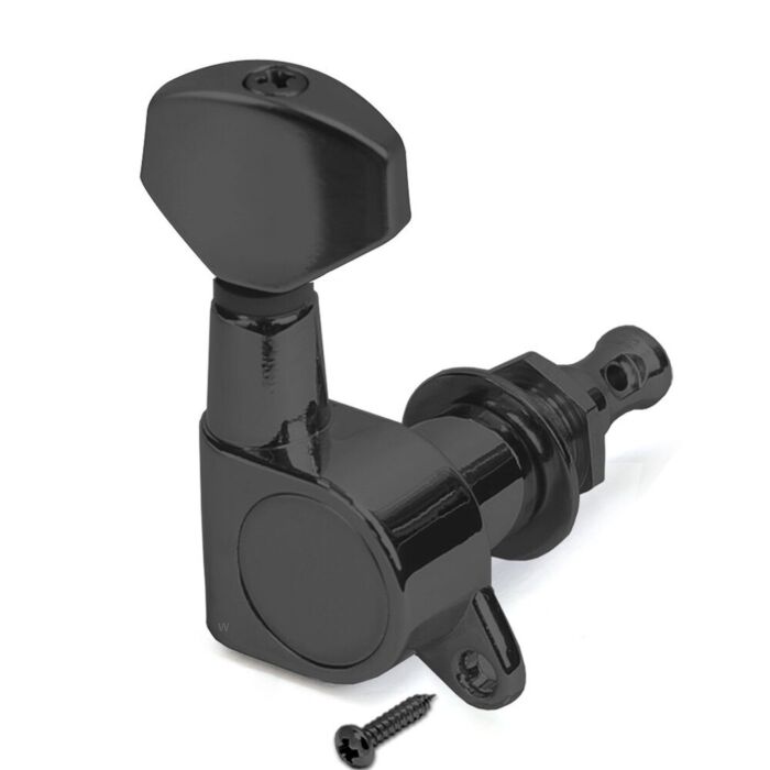 Comprar Tarraxa Guitarra Blindada Preta L6 Canhoto Spirit J07-BK-L6 - 1