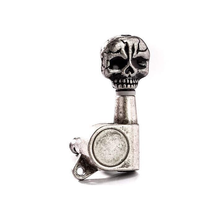 Comprar Tarraxa Guitarra Prata Relic L6 Caveira Canhoto Spirit - 1