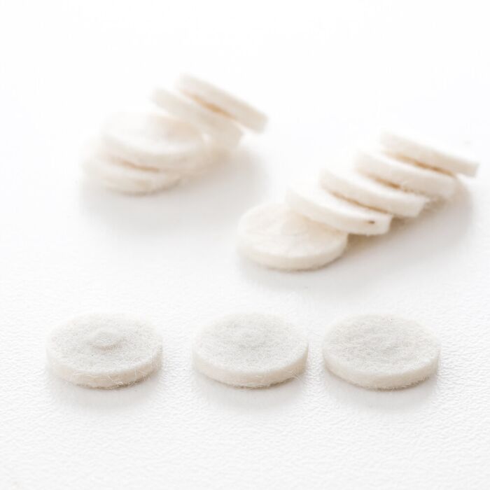 Comprar Feltro Roldanas Instrumentos Branco (12 Peças) Spirit FW-WH - 1