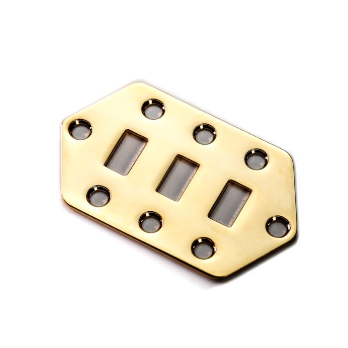Comprar Escudo Controles Guitarra Jaguar Dourado Spirit HEX-62J-GD - 1