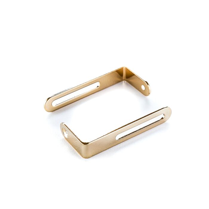 Comprar Suporte Escudo Dourado Les Paul (2 Unidades) Spirit JES1-GD - 1