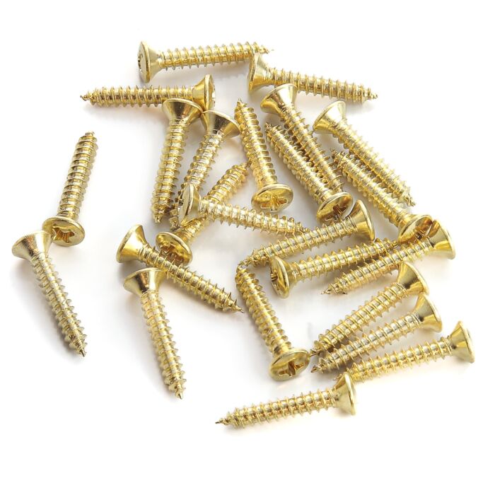 Comprar Parafuso Suporte Jack Dourado WO2.5X15-GD (24 Peças) Spirit - 1